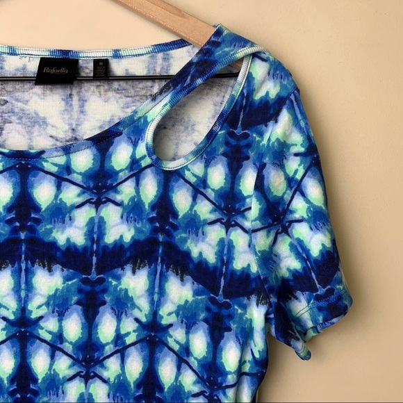 Rafaella Cutout Tie-Dye Dress Size: Medium - Picture 7 of 16